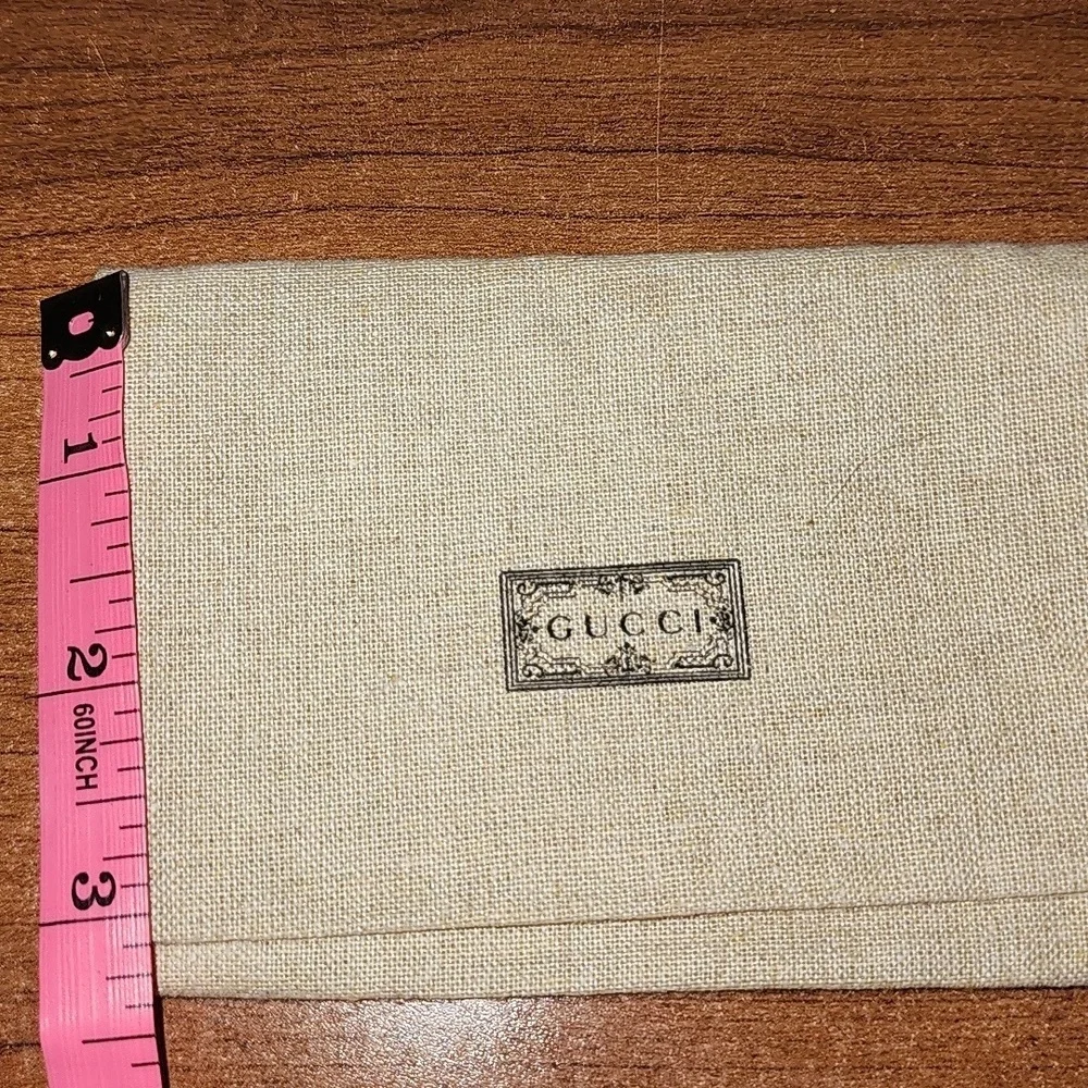 GUCCI Jewelry travel pouch EUC